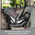 Quantum 4 3-in-1 Travel System with LiteClik 30 R SafePlus Infant Car Seat and Base, Rear-Facing for Infants 4-30lbs, Includes Infant Car Seat Folding Stroller and Toddler Seat (Gray Slate).