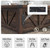 Farmhouse Lift Top Coffee Table with Storage, Wood Square Center Table with Charging Station&USB Ports, Living Room Central Table w/Large Hidden Space, for Living Room, Bedroom, Home Office.