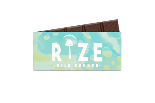 RIZE|Mushroom Chocolate Bar|5 Gram|10 Pack|Milk Crunch