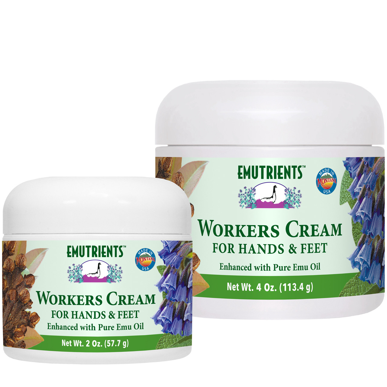 EMUTRIENTS™ Workers Cream for Hands & Feet
Real relief for hard working people!
