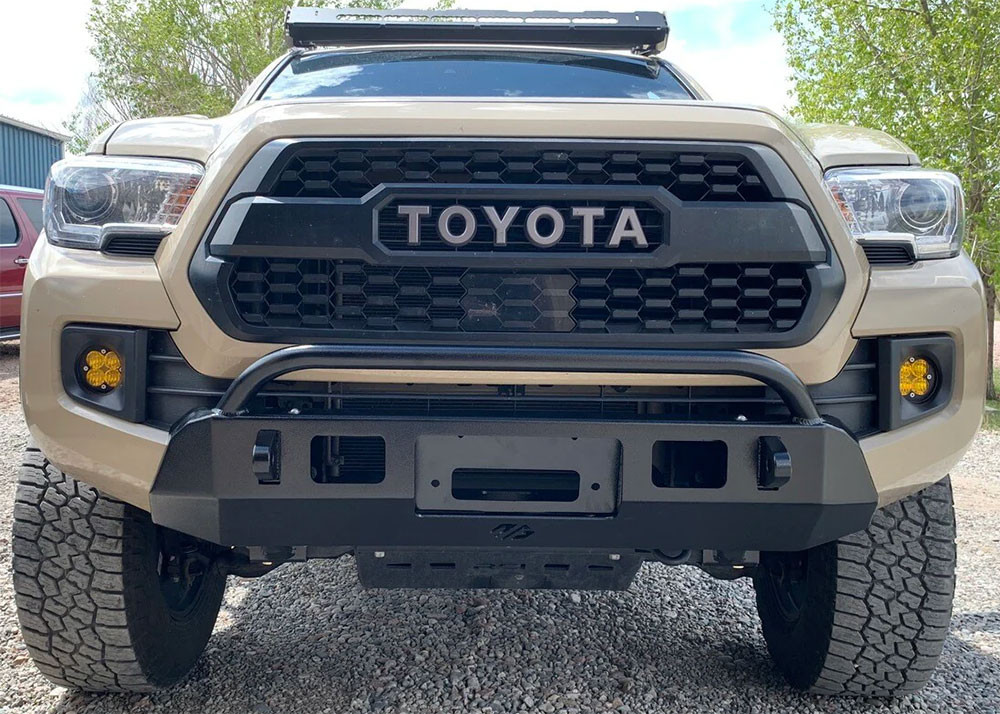 Hefty Tacoma Low-Profile Banshee Front Bumper | Offroad Alliance