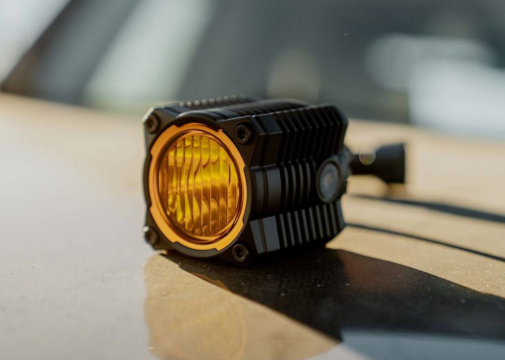 KC FLEX ERA 1 Performance Yellow Spread Beam Lens - 4265 | Offroad