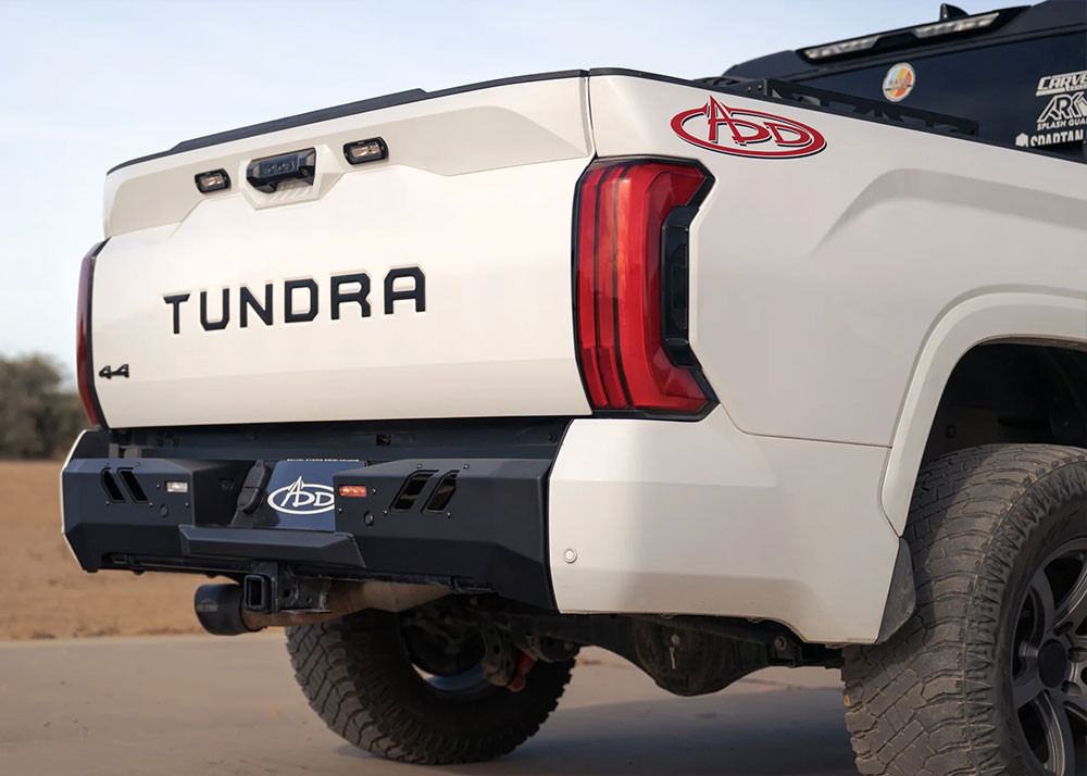 ADD 22-25 Tundra Black Label Rear Bumper - R76020NA0103 | Offroad