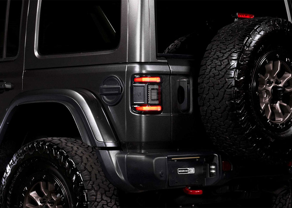 Morimoto Jeep JL XB Tail Lights, Smoked - LF746 | Offroad Alliance