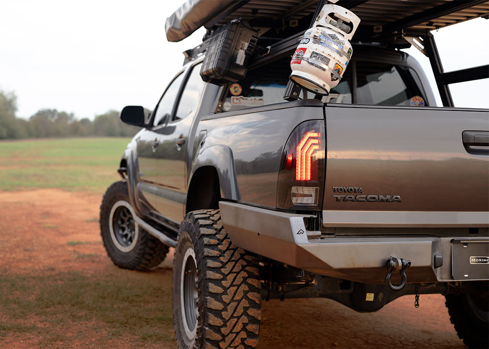 Morimoto 05-15 Tacoma XB Tail Lights, Clear - LF727 | Offroad Alliance