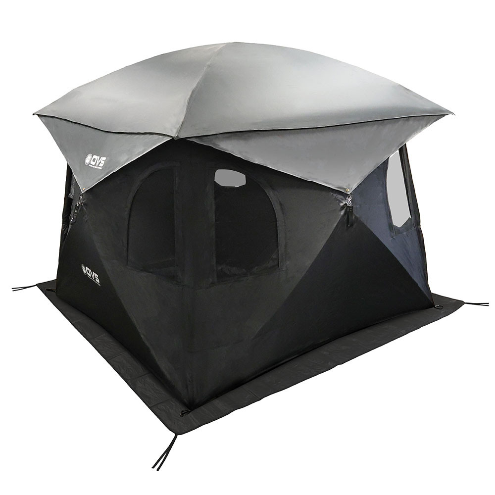 OVS Hub Centric Ground Tent, Black w/ Grey Rainfly - 18252522