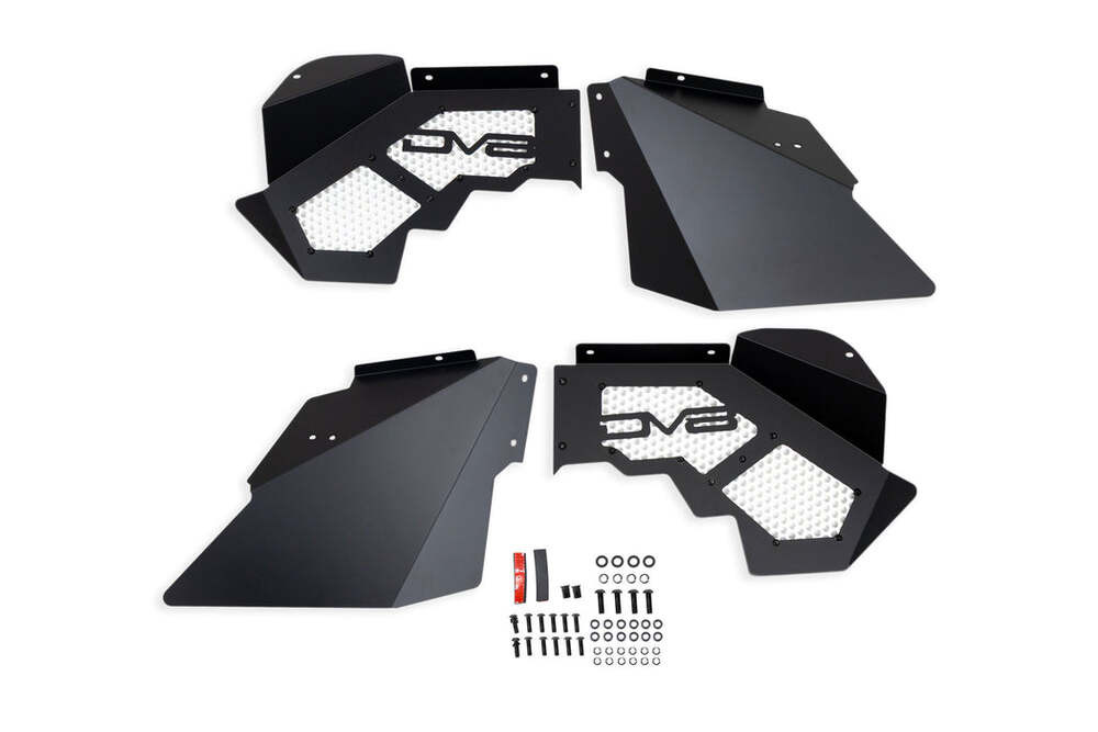 DV8 Front Inner Fenders for 07-18 Jeep JK - INFEND-10FB | Offroad