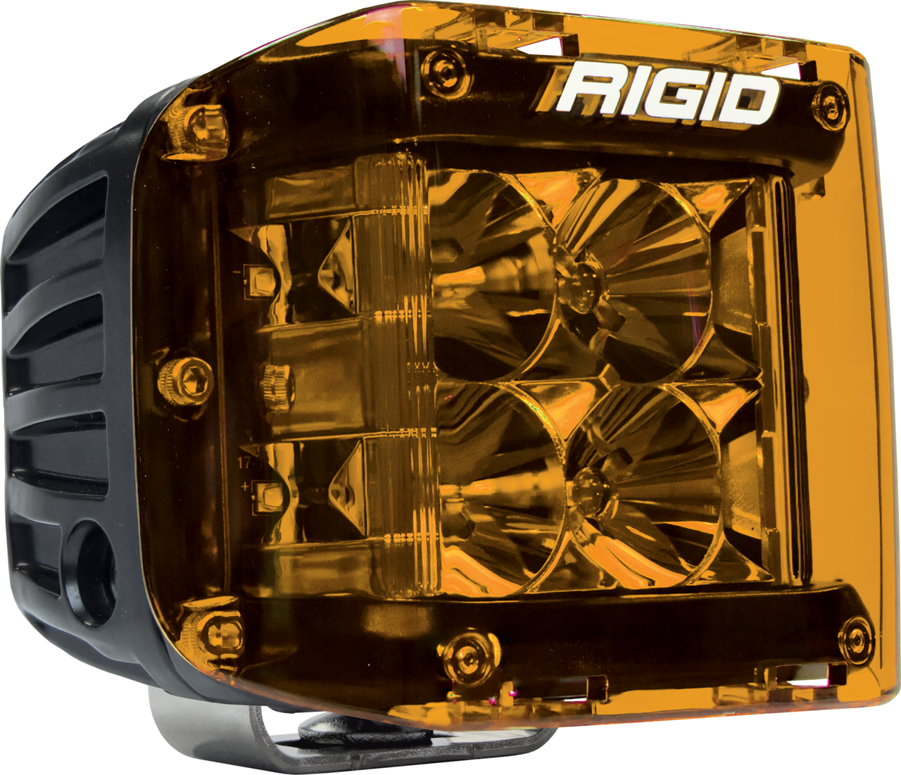 RIGID D-SS Series Light Cover, Amber - 32183 | Offroad Alliance