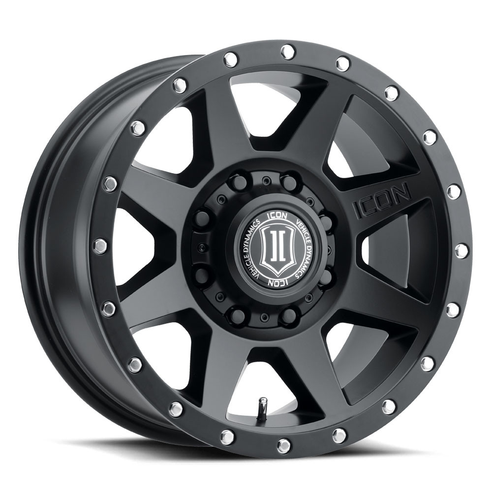 ICON Alloys Rebound HD Black 8x170 - 1817858150SB | Offroad Alliance