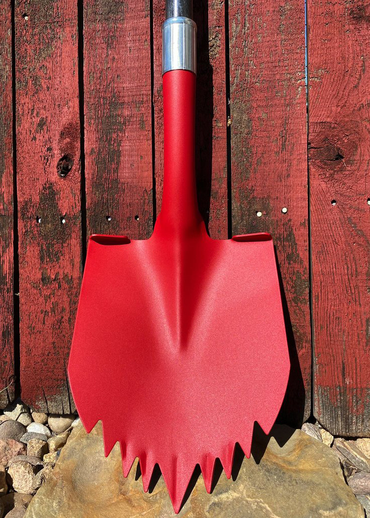 Krazy Beaver Shovel (Red Textured Head / Black Handle) 45636