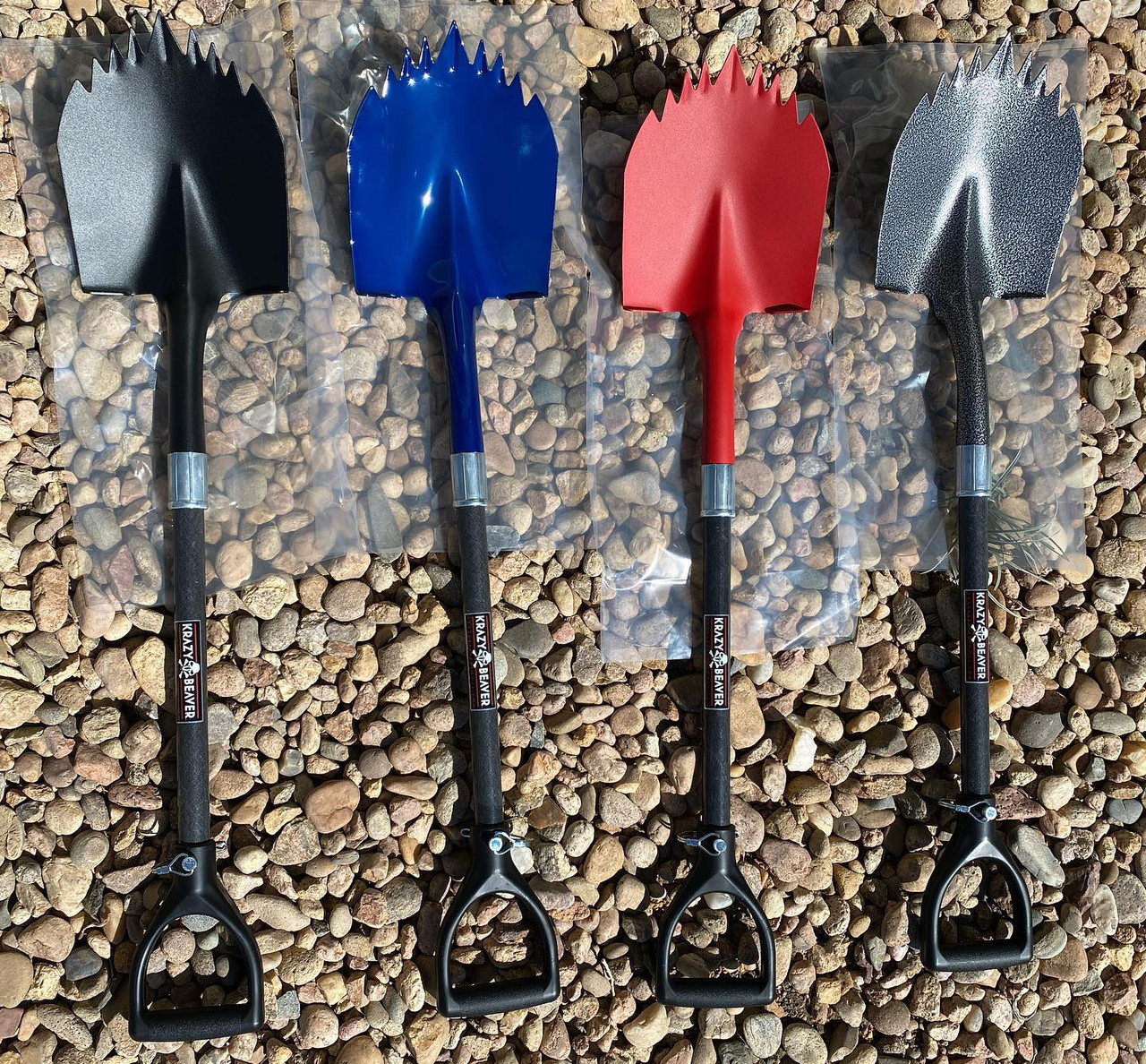 Krazy Beaver Shovel (Red Textured Head / Yellow Handle) 45637