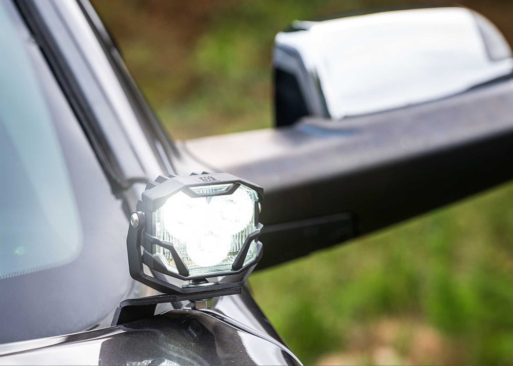 Morimoto A-Pillar Light Brackets: 03-09 Lexus GX470 - BAF042
