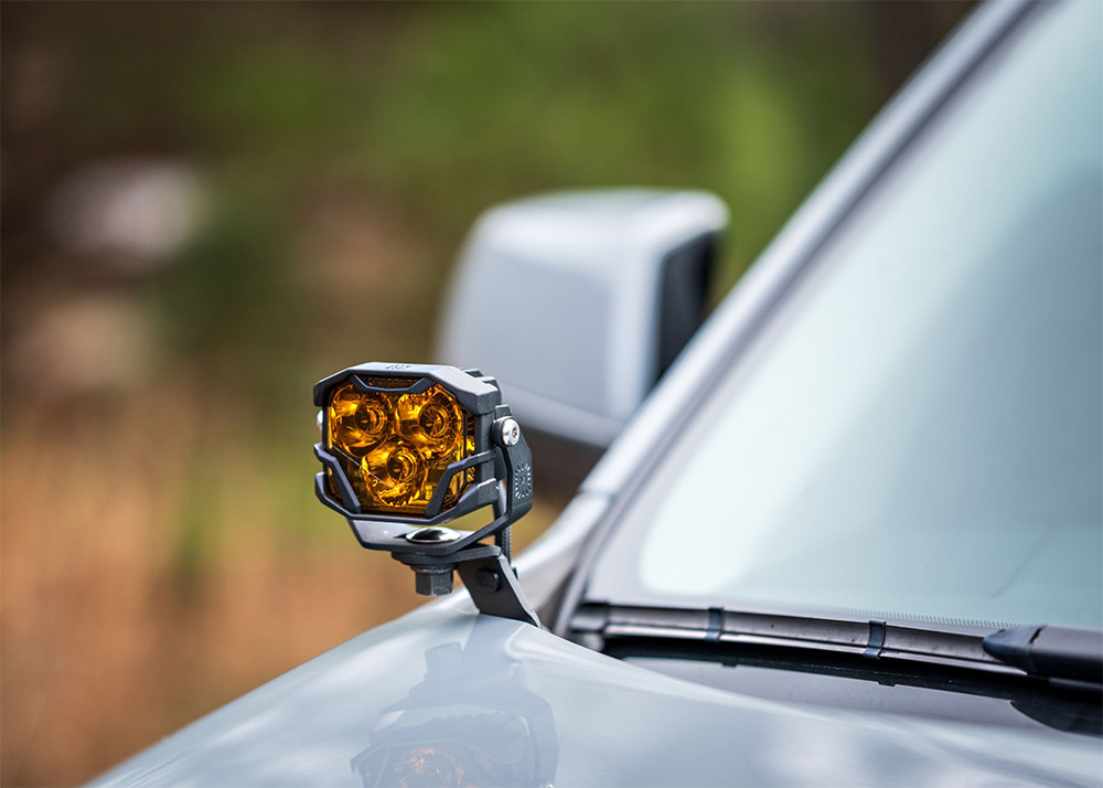 Morimoto A-Pillar Light Brackets: 14-21 Tundra - BAF026 | Offroad
