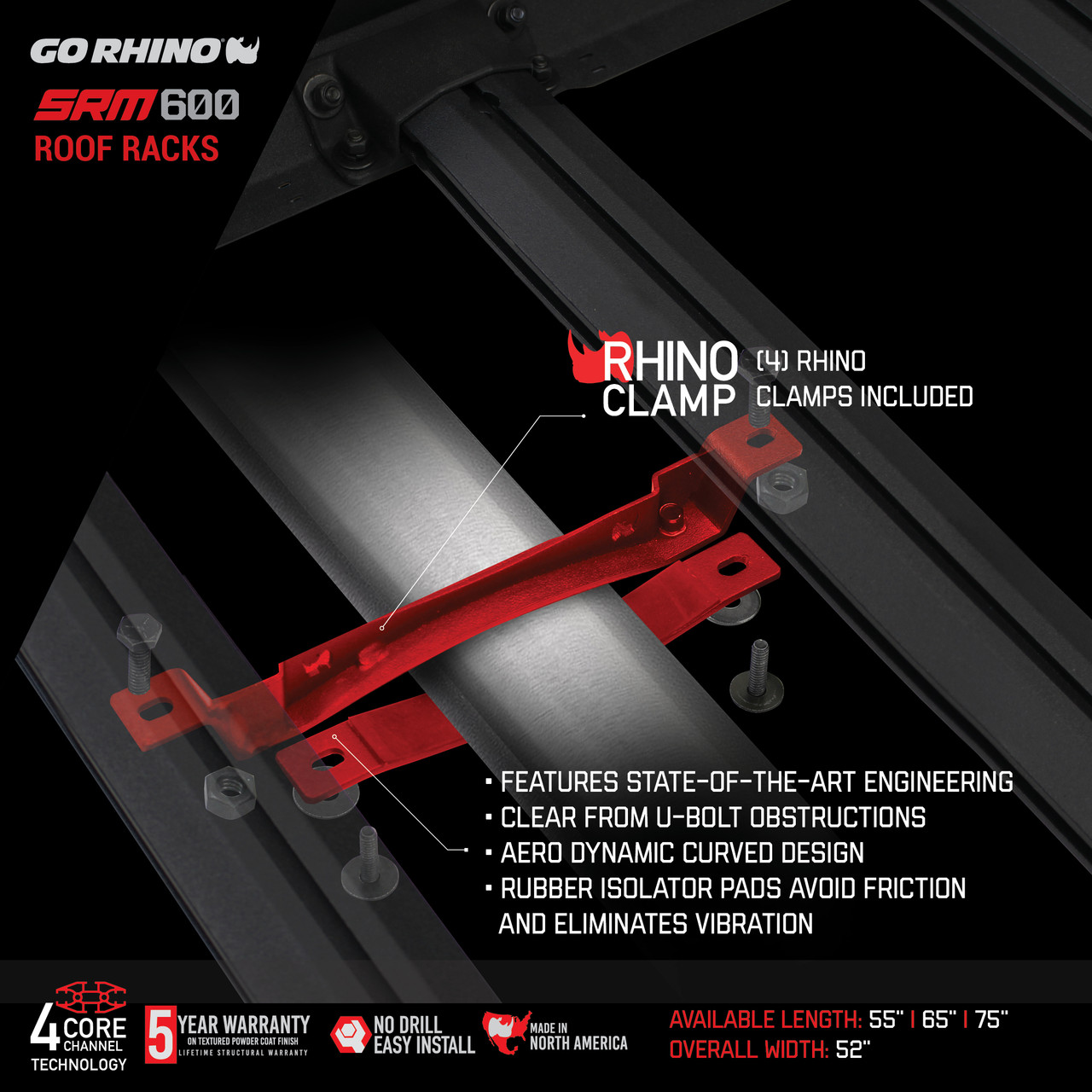 Go Rhino - 5936055T | Roof Racks | Offroad Alliance