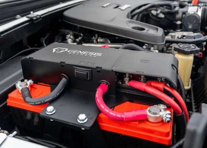 Genesis Jeep Gladiator JT Dual Battery Kit: Gen 3 - 185-JTDBKG3