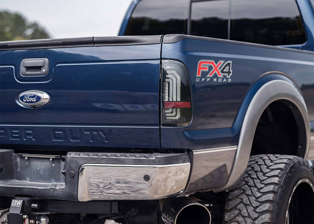 Morimoto 99-16 Super Duty XB Tail Lights, Smoked Lens | Offroad