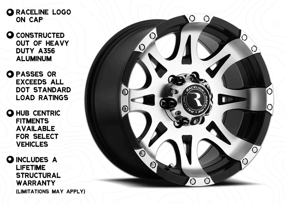 Raceline Raptor | Machined/Black | Offroad Alliance