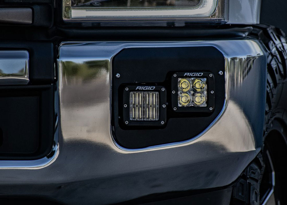 RIGID 20+ Super Duty Dual Fog Light Kit - 46734 | Offroad Alliance