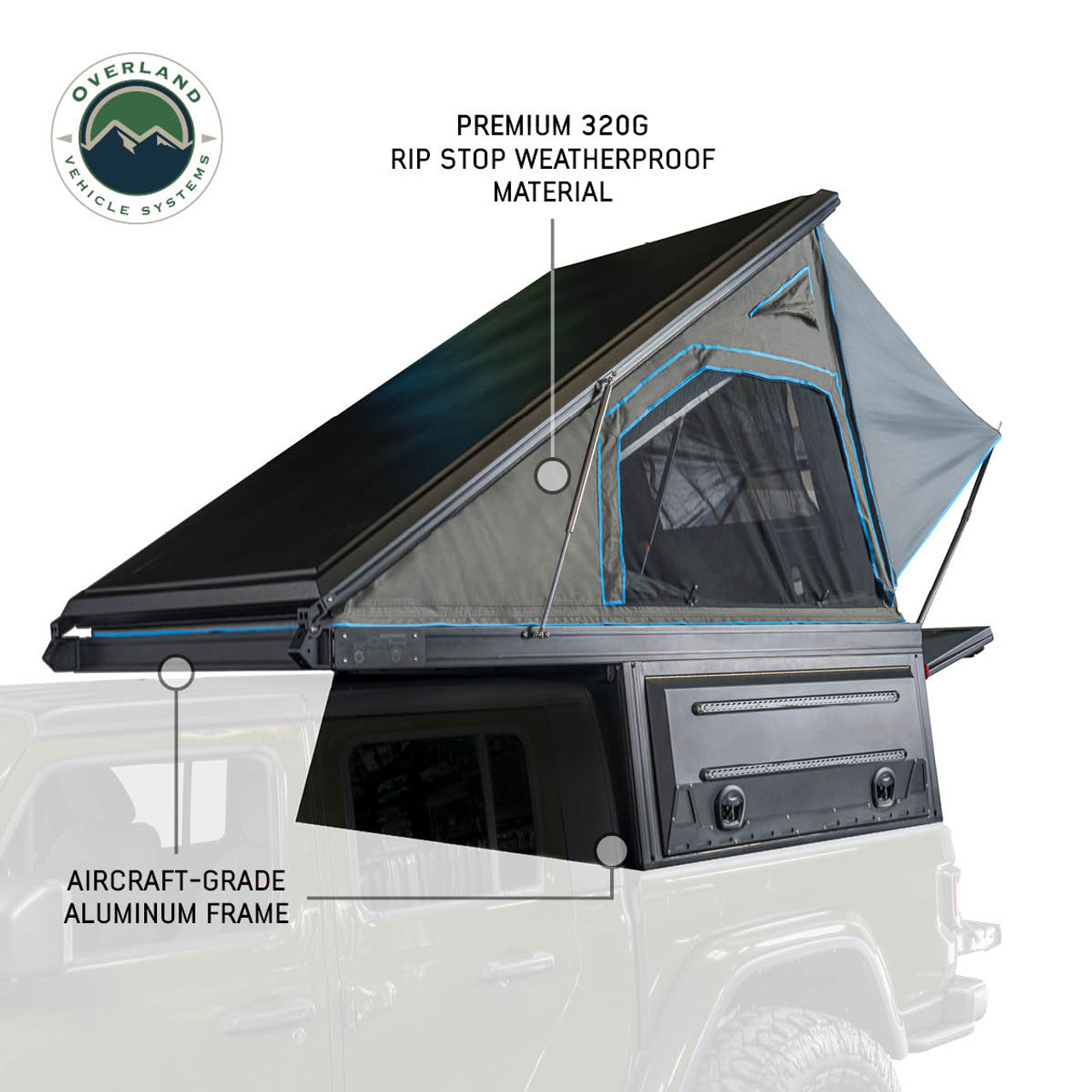 OVS Colorado/Canyon MagPak Roof Top Tent | Offroad Alliance