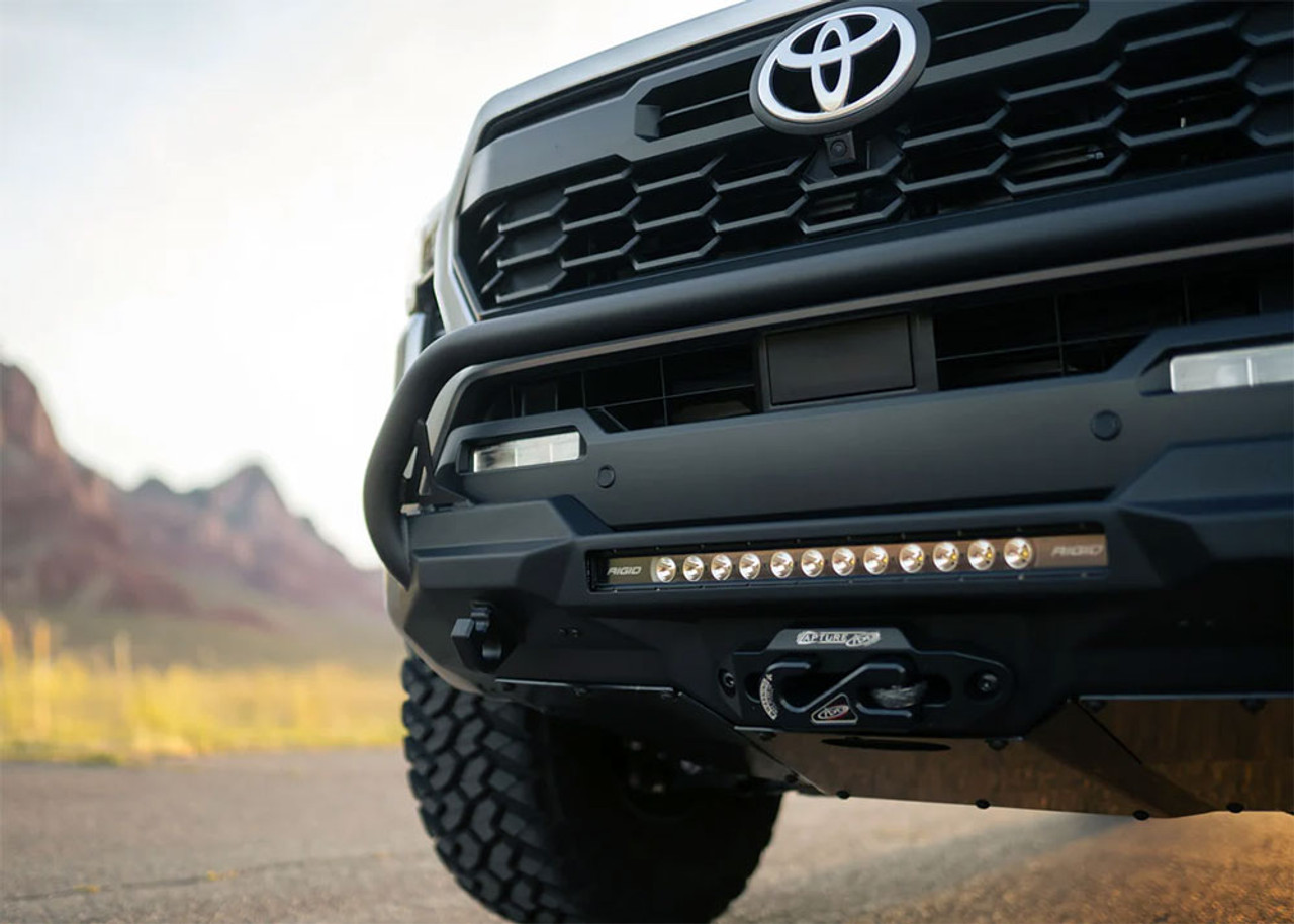 ADD 24+ Tacoma Stealth Front Bumper w/ Hoop - F6703512601NA