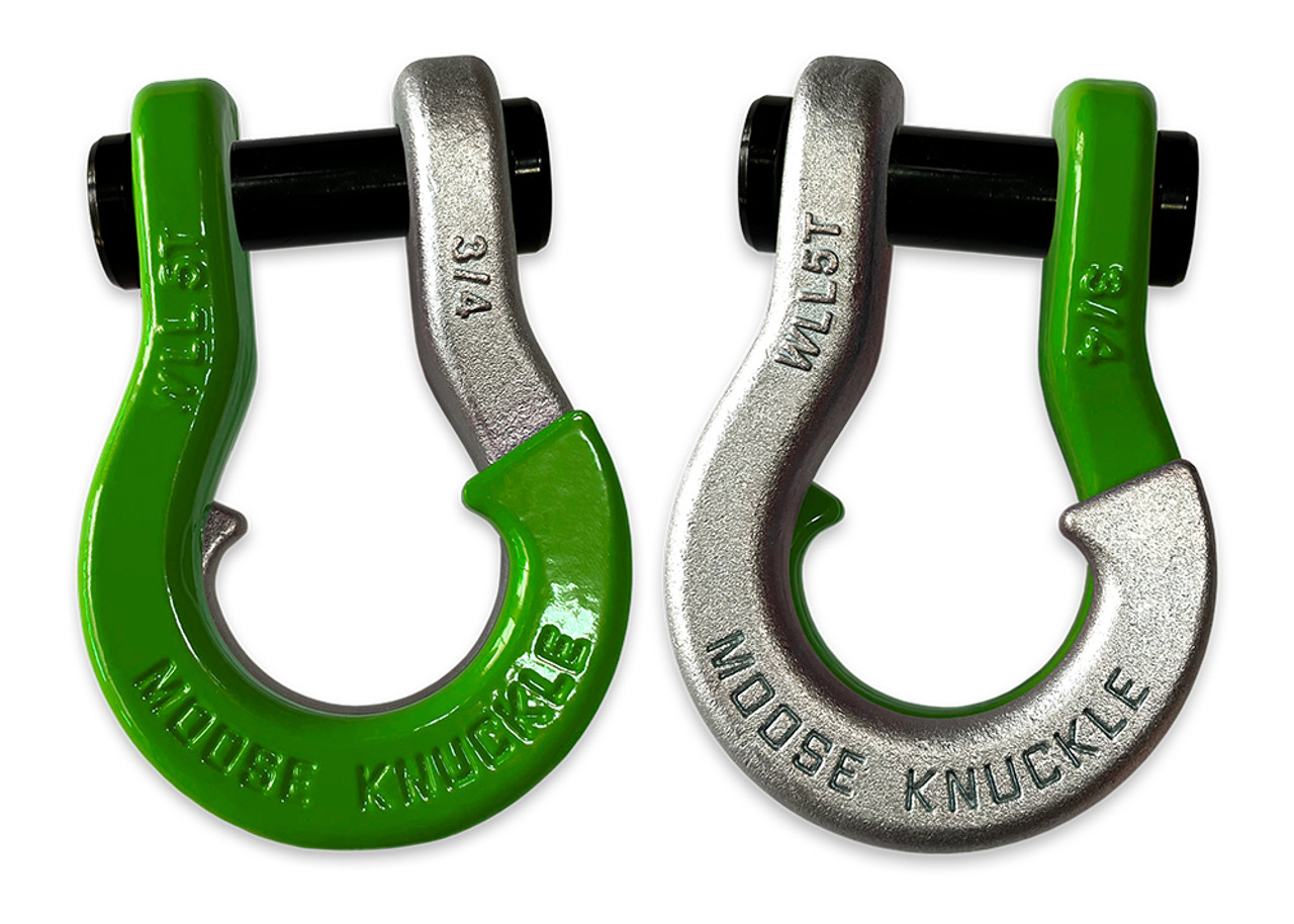 ◆GOUNMOJA◆ PP HUCKLE PP Huckle 20240006 Moose Knuckle 3/4 Split Shackle, Green 2-Color | Offroad