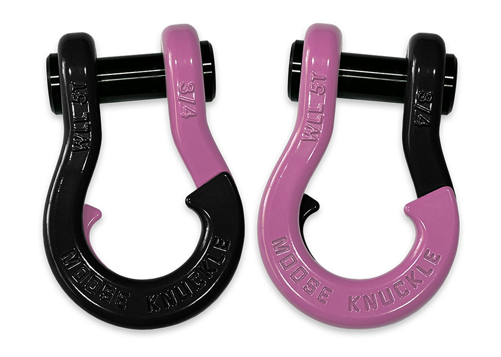 Moose Knuckle 3/4 Split Shackle, Black 2-Color | Offroad Alliance