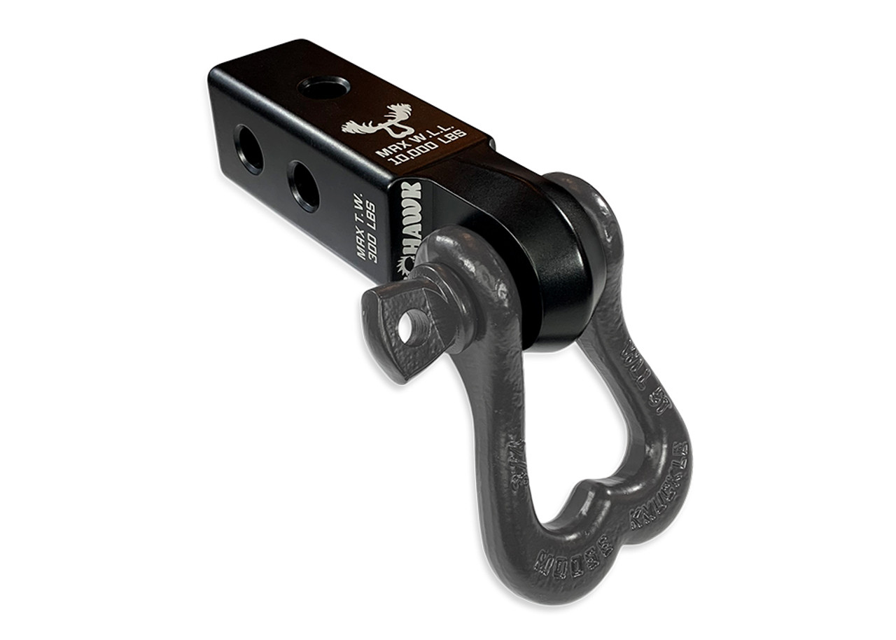 Moose Knuckle XL Shackle/Mohawk 2.0 Black Receiver Combo