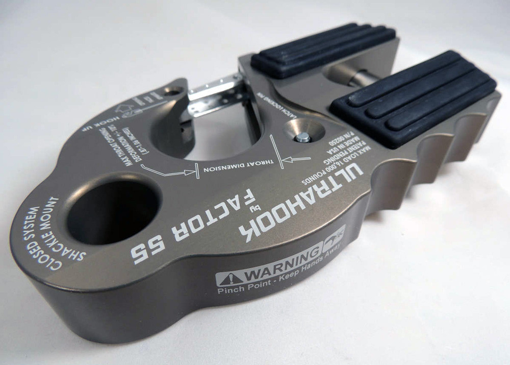 Factor 55 UltraHook, Gray - 00250-06 | Offroad Alliance