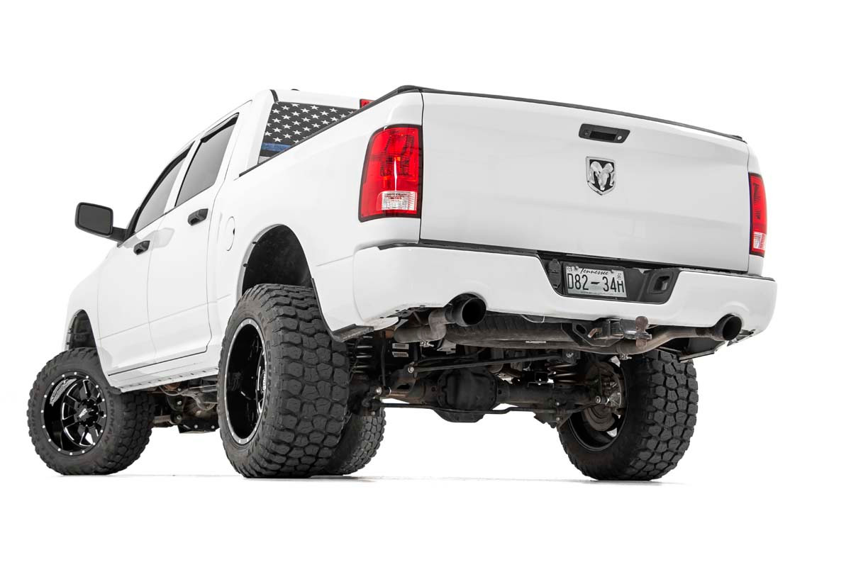 Performance Curve Cat-Back Dual Exhaust – 2009-2022 Dodge RAM 1500 5.7L Hemi – MaxFlow Muffler – Black Tips