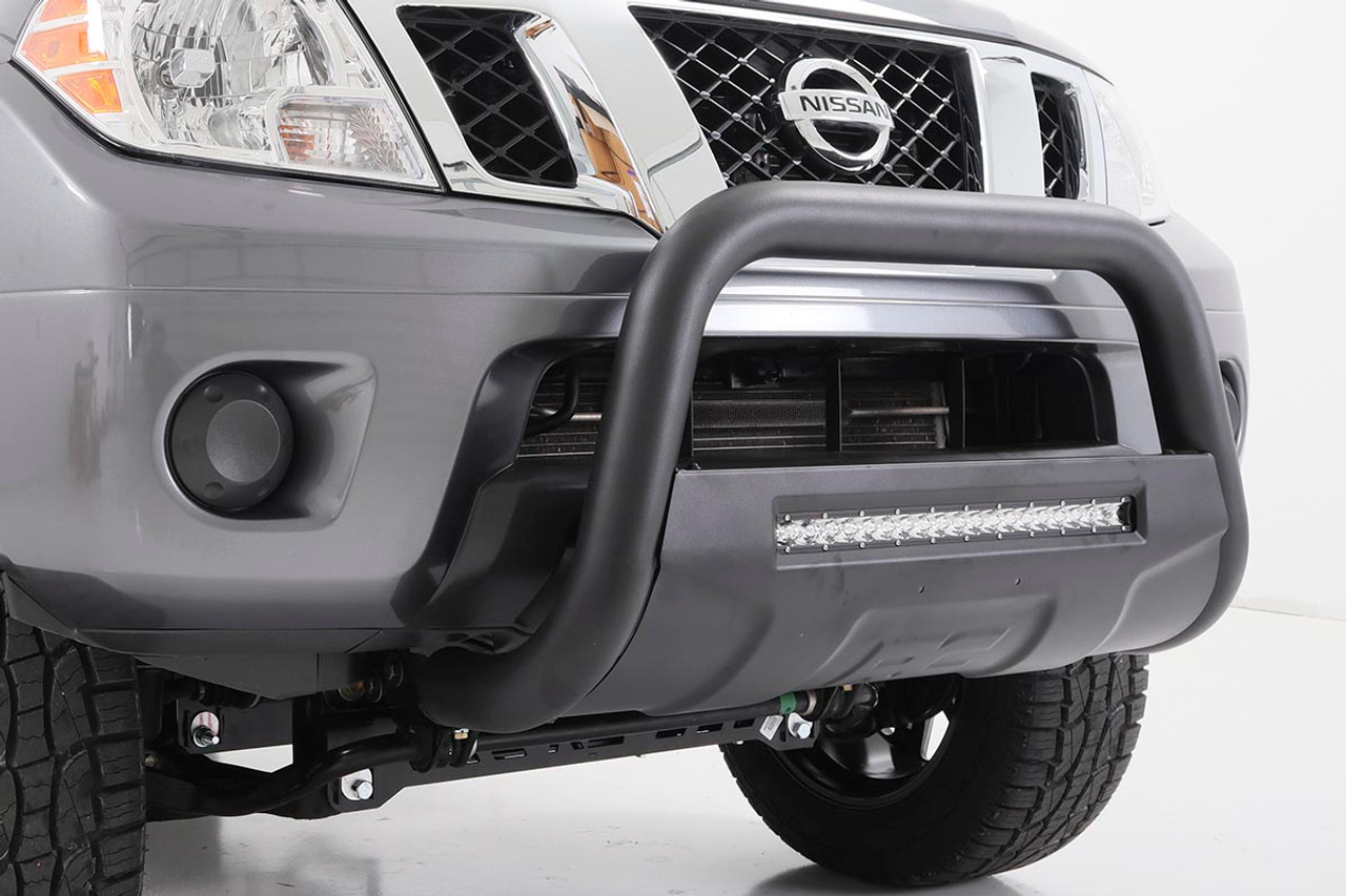 Rough Country Black LED Bull Bar for Nissan Frontier 2WD/4WD 05-21 - B-N4150