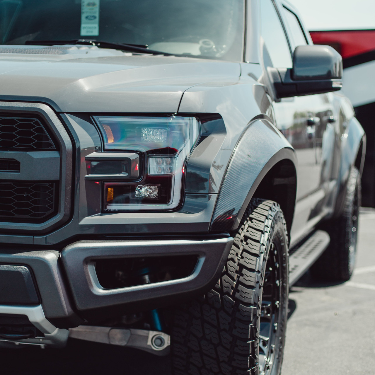 Anderson Composites Carbon Fiber Wide Front Fender Flares