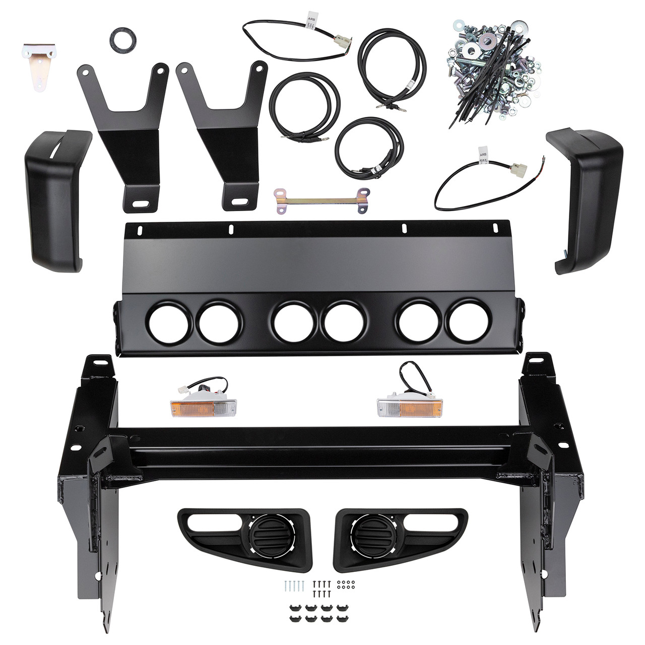 ARB 3423130 Front Deluxe Bull Bar Winch Mount Bumper