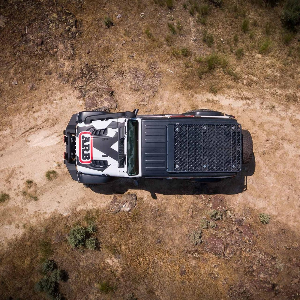 ARB Aluminum Flat Roof Rack Mesh Kit 70x44 - 4913020MKJL | Offroad Alliance