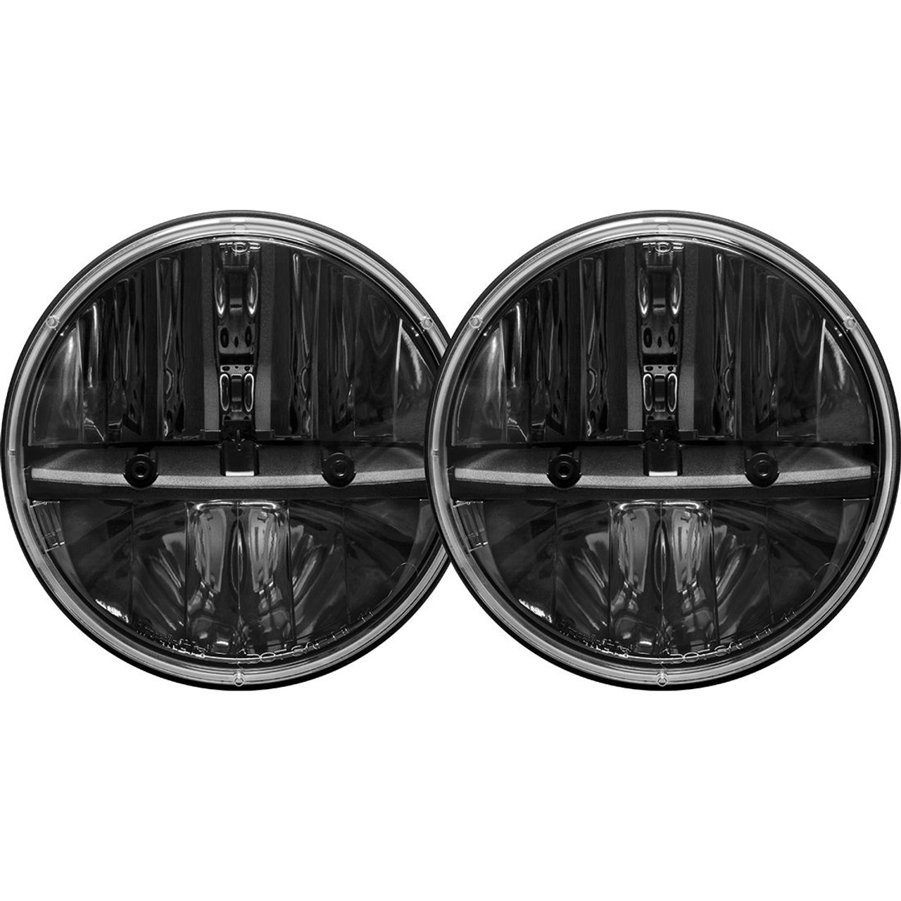 RIGID 7 in. Round Headlight Non Jk (Pair) - 55009