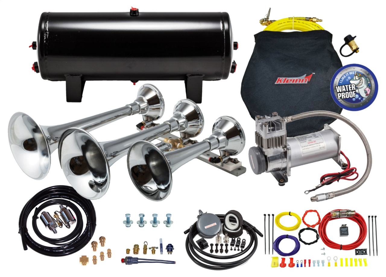 Kleinn HK8 Pro Blaster™ Triple Air Horn Kit | Offroad Alliance