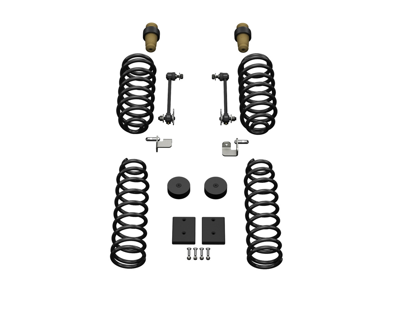 TeraFlex Jeep JK 2dr 1.5 in. Sport ST1 Suspension System No Shocks