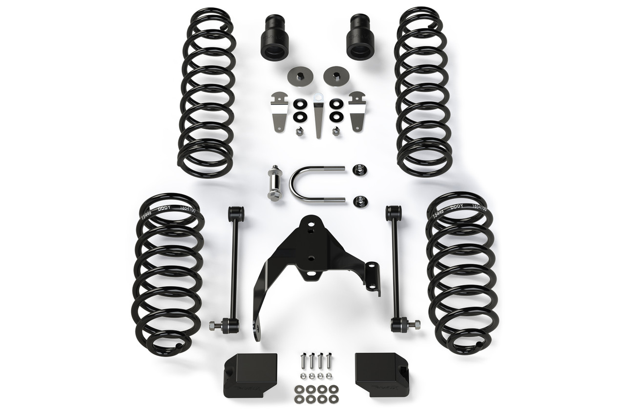 TeraFlex Jeep JKU 4dr 2.5 in. Lift Kit No Shocks or Shock Ext