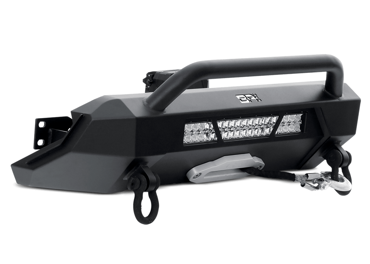 Body Armor Hiline Front Winch Bumper TC-19339 2016-2020 Tacoma