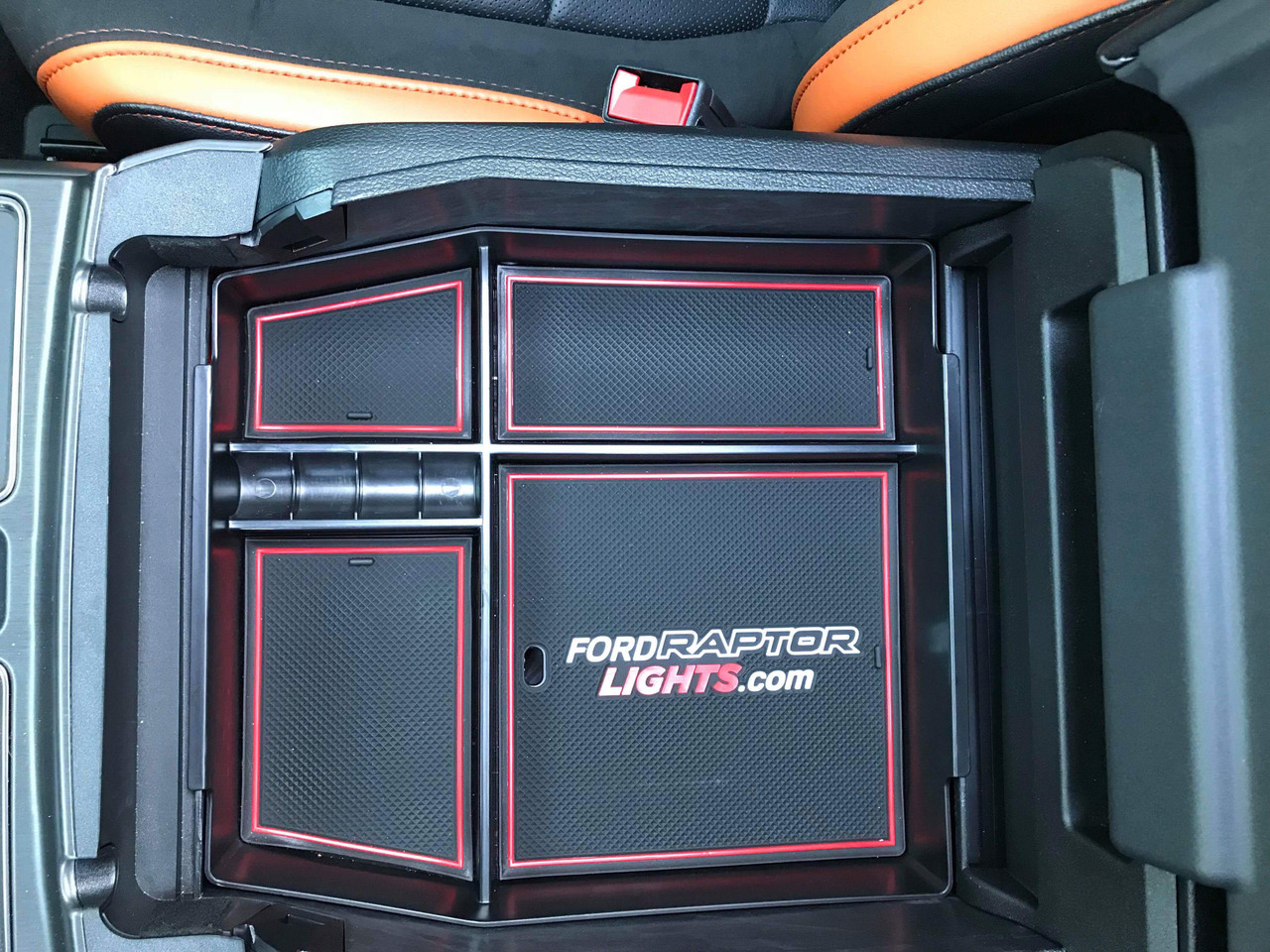 Offroad Alliance Center Console Drop-In Tray: 17-20 F-150/Raptor