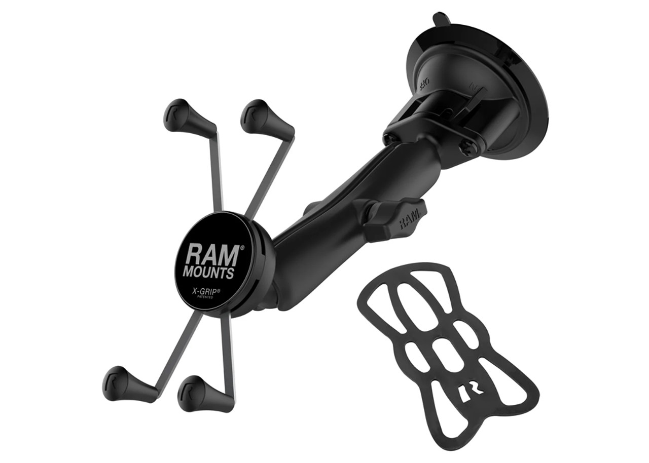 RAM® Quick-Grip™ Phone Mount with RAM® Twist-Lock™ Suction Cup