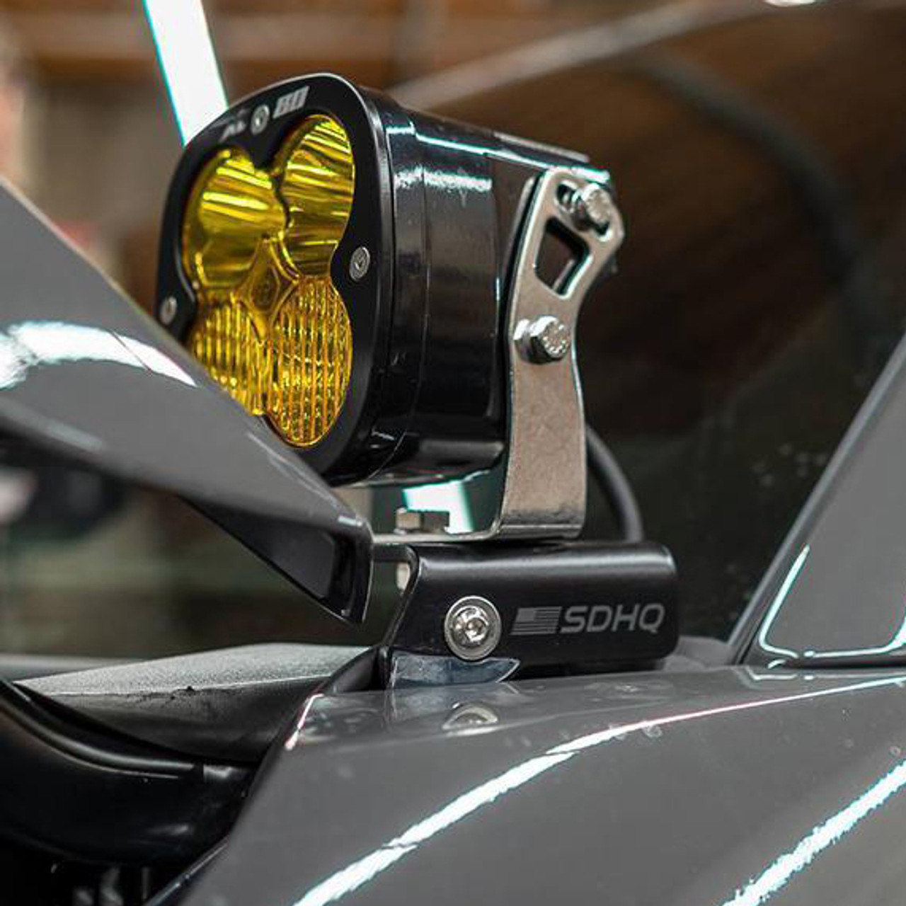 Baja Designs Squadron Sport LED + A-Pillar Kit Compatible With