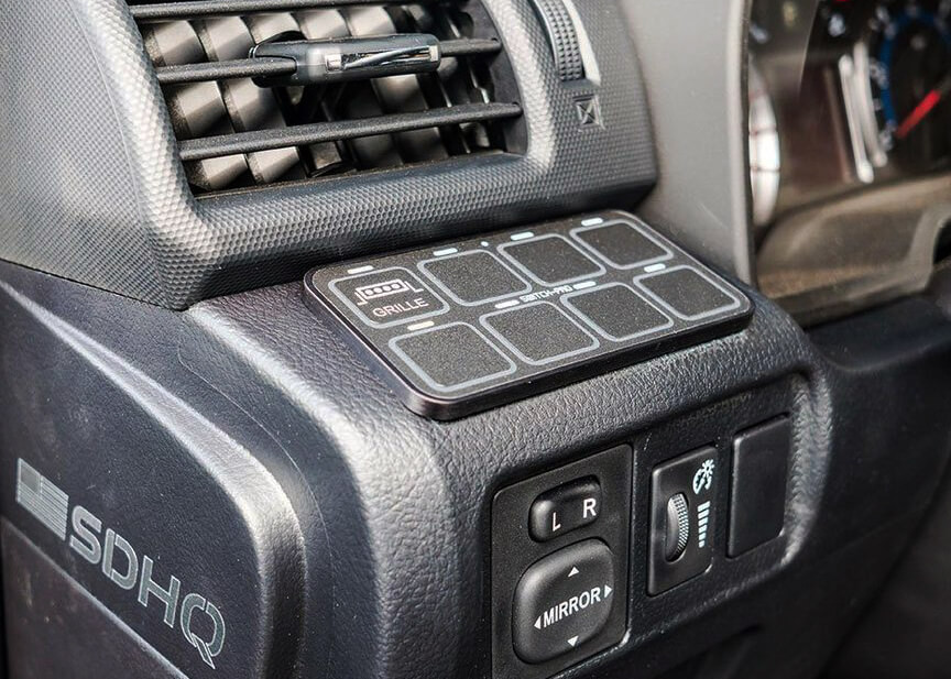 SDHQ 5th Gen 4Runner Switch-Pros SP-9100 Keypad Mount