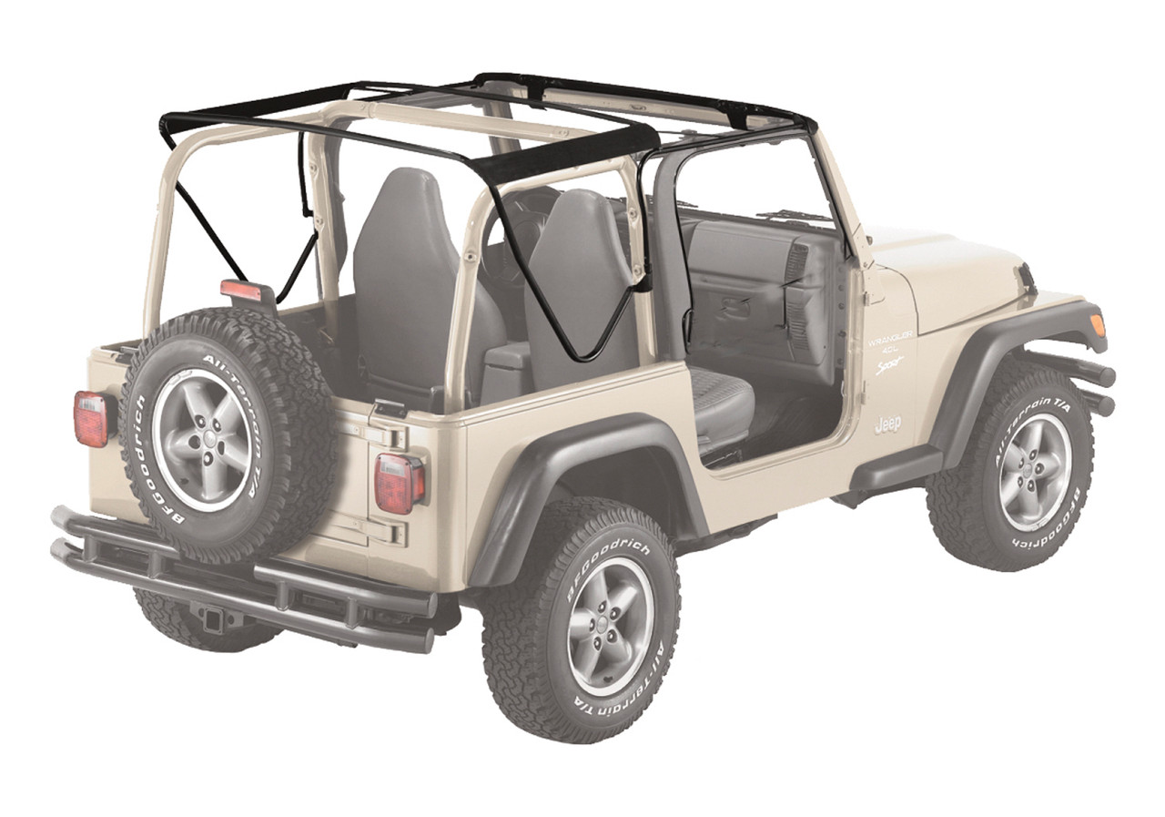 Bestop Jeep Wrangler TJ, Exc. Unlimited Bow & Frame Kit - 55002-01