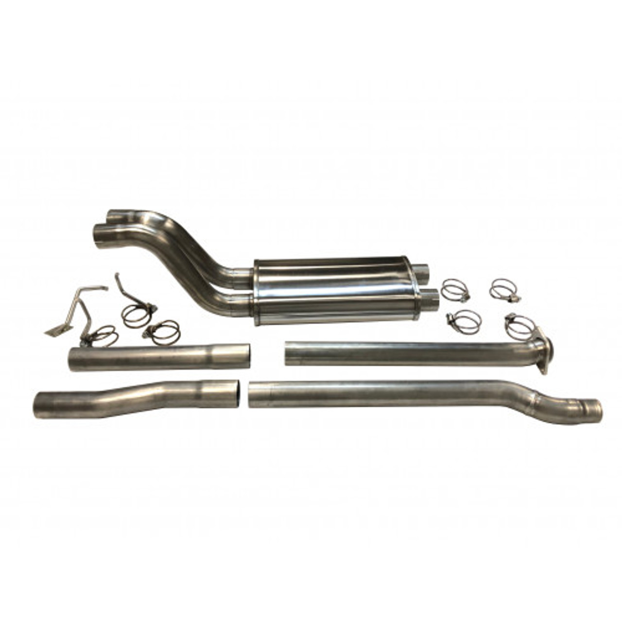 DESCENDANT SQUAD MUFFLERマフラー Vulcan Series 3 IN 304 Stainless Steel Muffler Delete Pipe