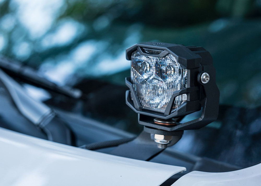 Morimoto A-Pillar Light Brackets: 03-09 Lexus GX470 - BAF042