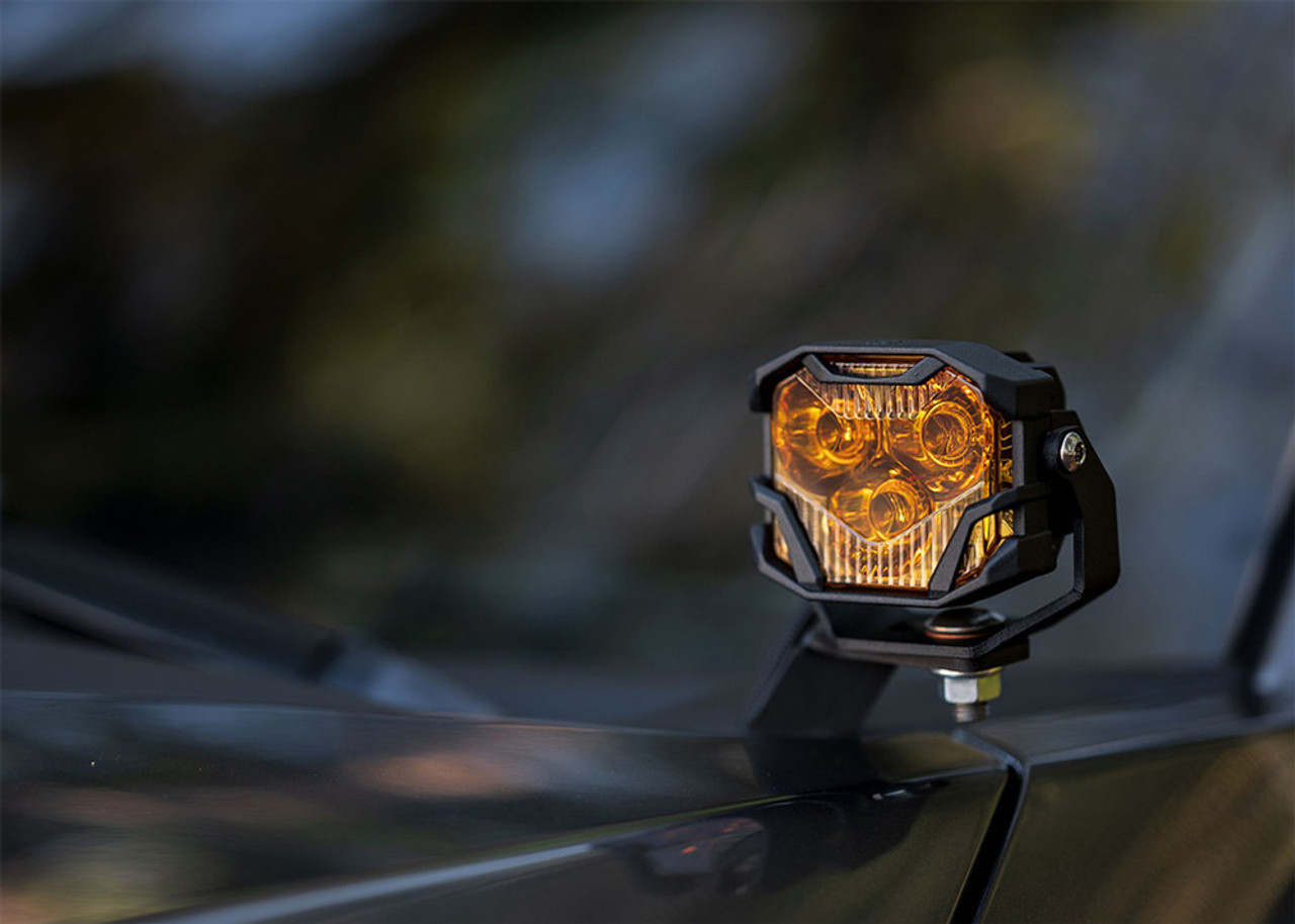 Morimoto A-Pillar Light Brackets: 14-18 Silverado/Sierra