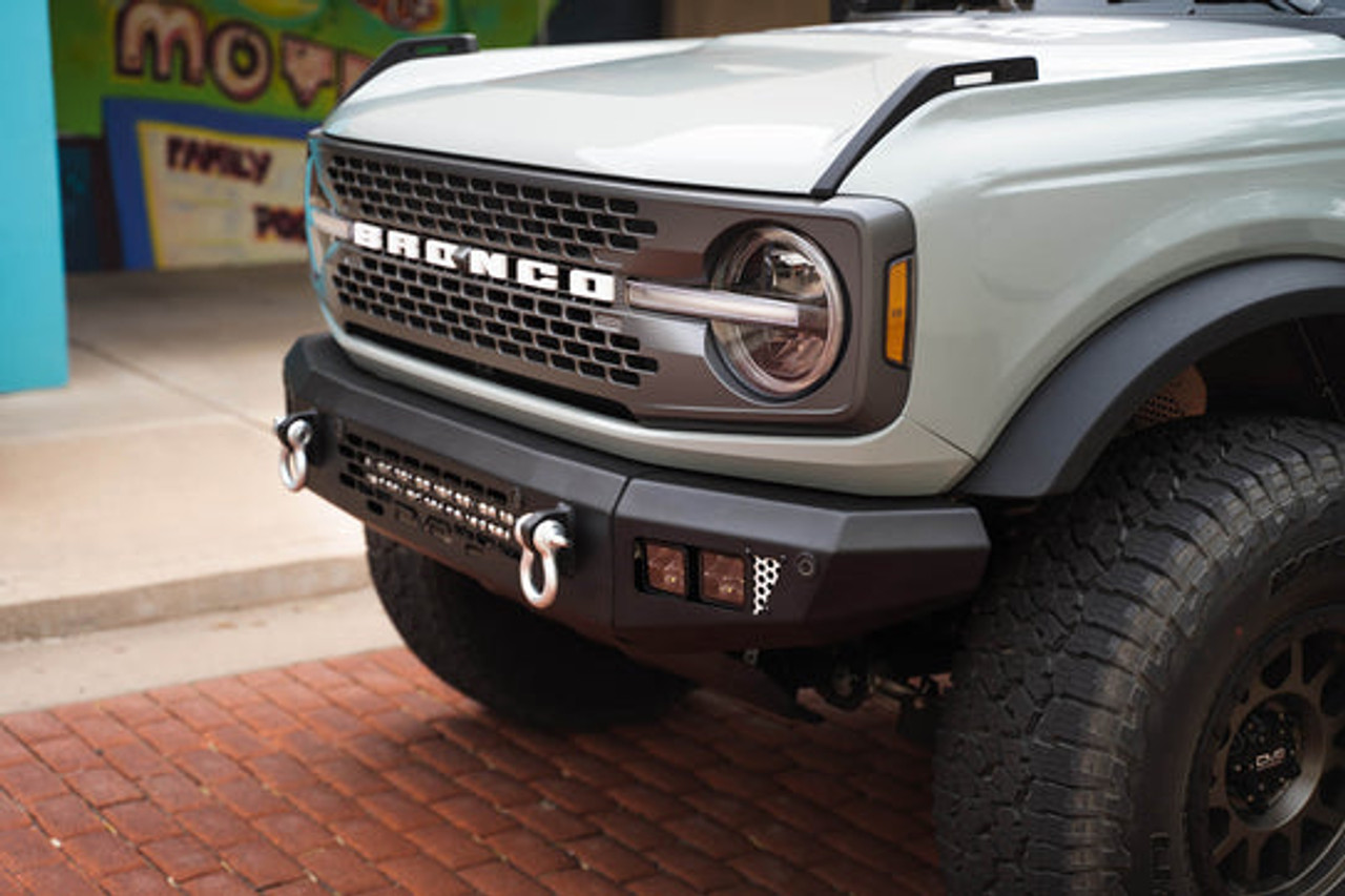 DV8 Offroad 2021+ Ford Bronco OE Plus Series Front Bumper - FBBR-03