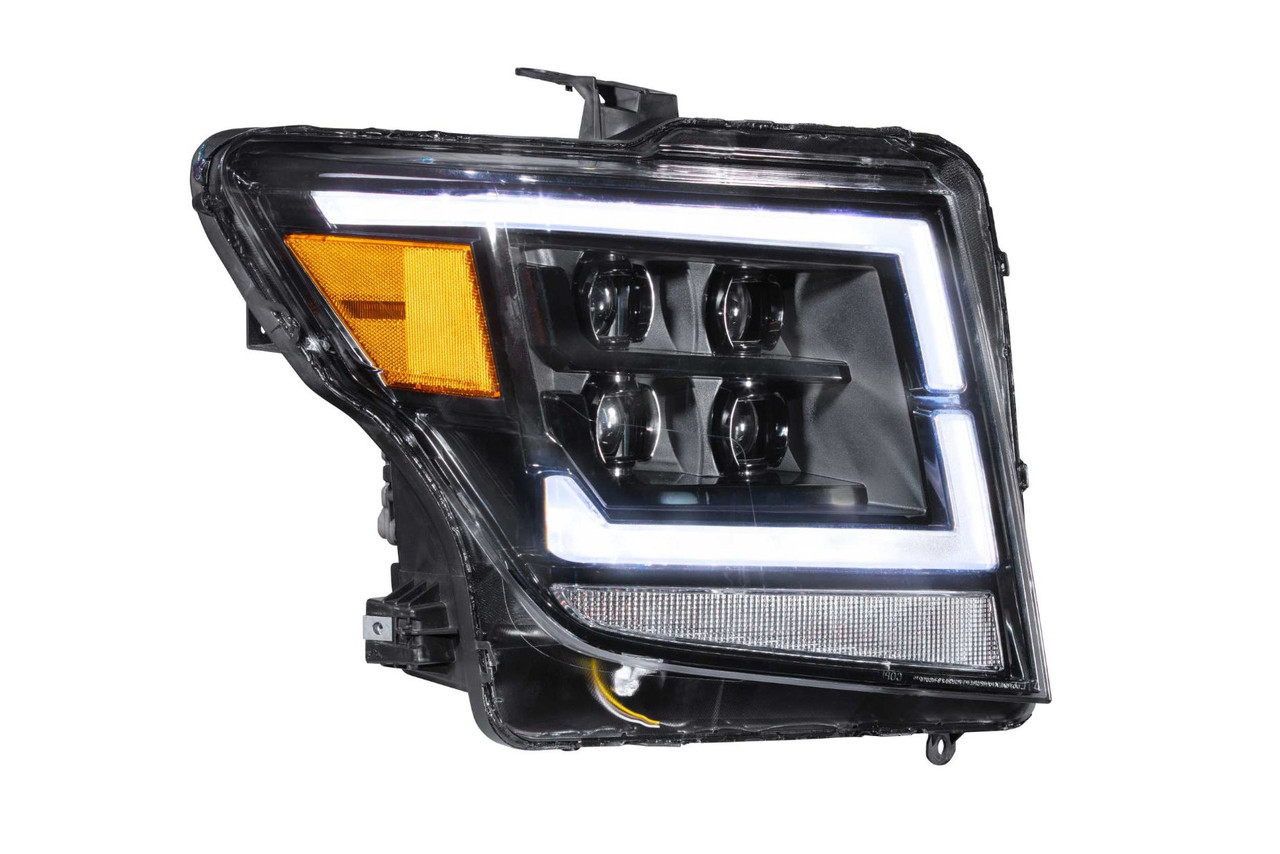 ルナマロレータ　ハイブリッドLEDランプ YAMAHA用の非純正品 R1-Z ヘッドライト(LO)[H4(Hi/Lo)]白色 LED