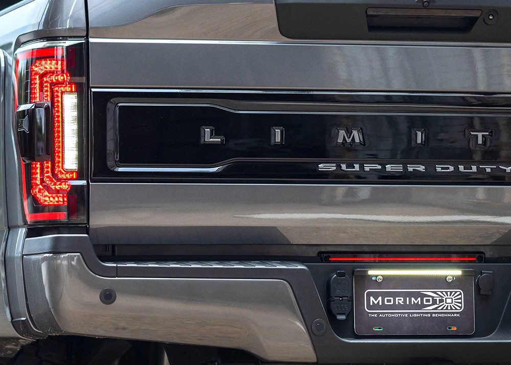 Morimoto XB LED700 Backup Light Bar - Reverse LED Boost Bar With License Plate Mount For Trucks