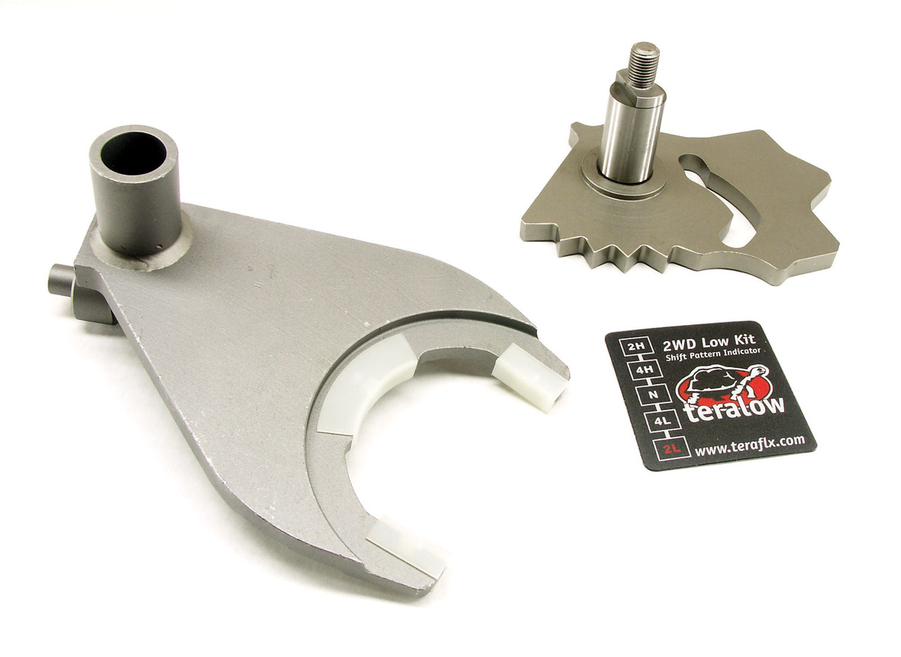 TeraFlex Jeep TJ/LJ NP231-J 2Low 2WD Low-Range Shift Sector Kit